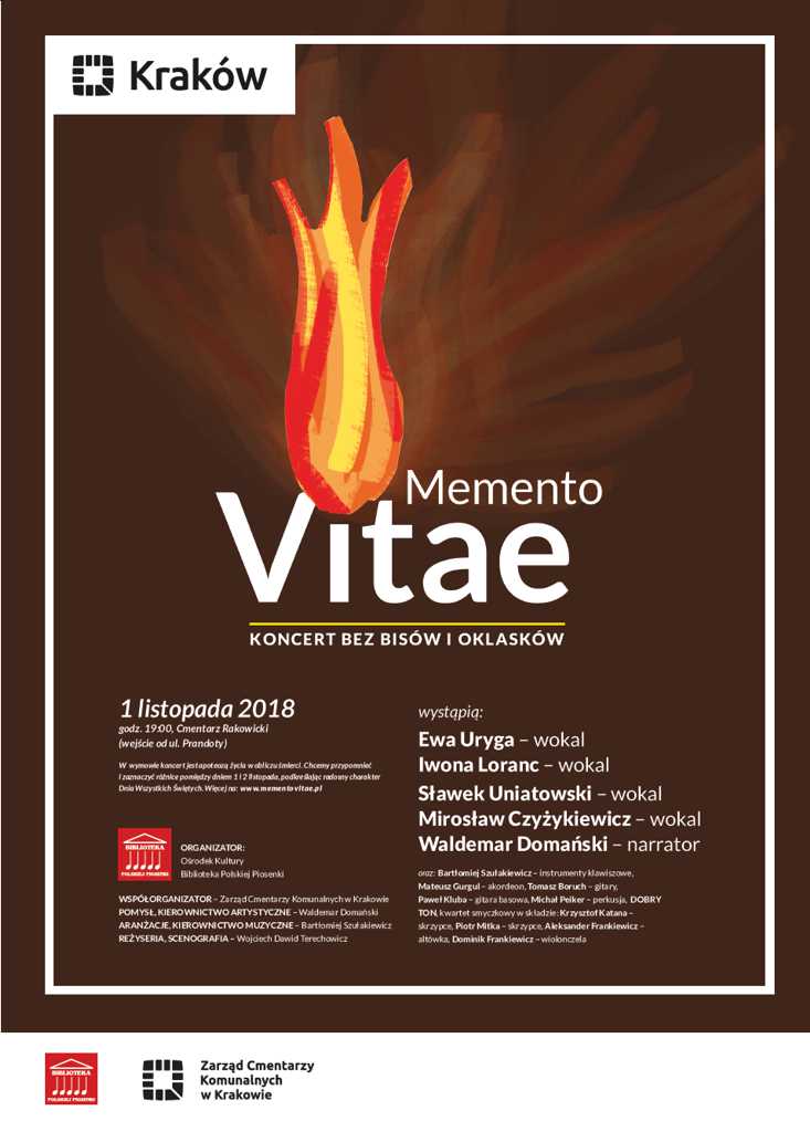 Memento Vitae 2018