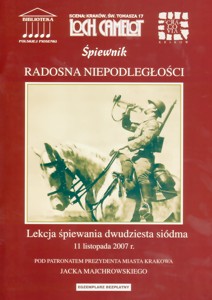 Lekcja �piewania dwudziesta si�dma